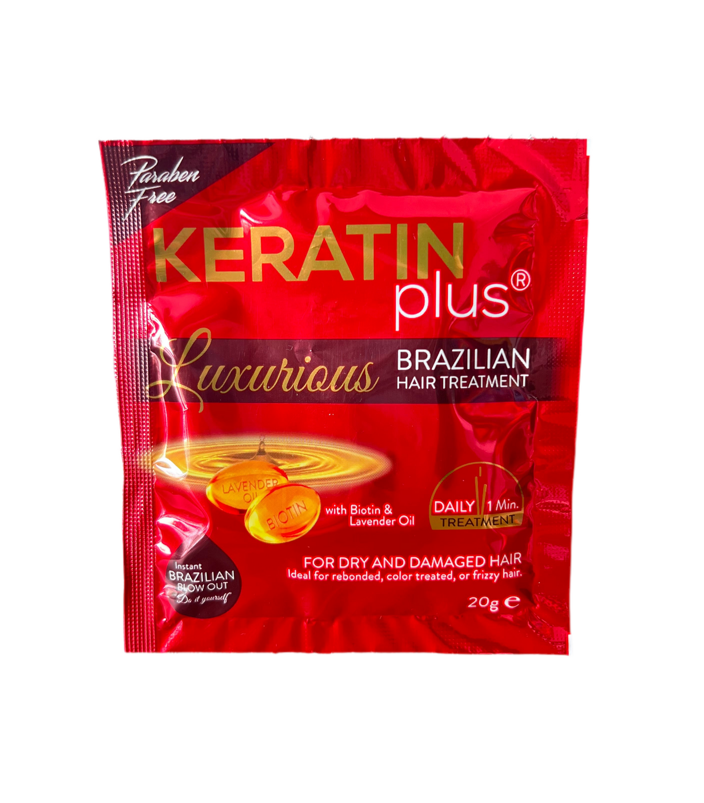 Keratin Plus 20g x1 sachet