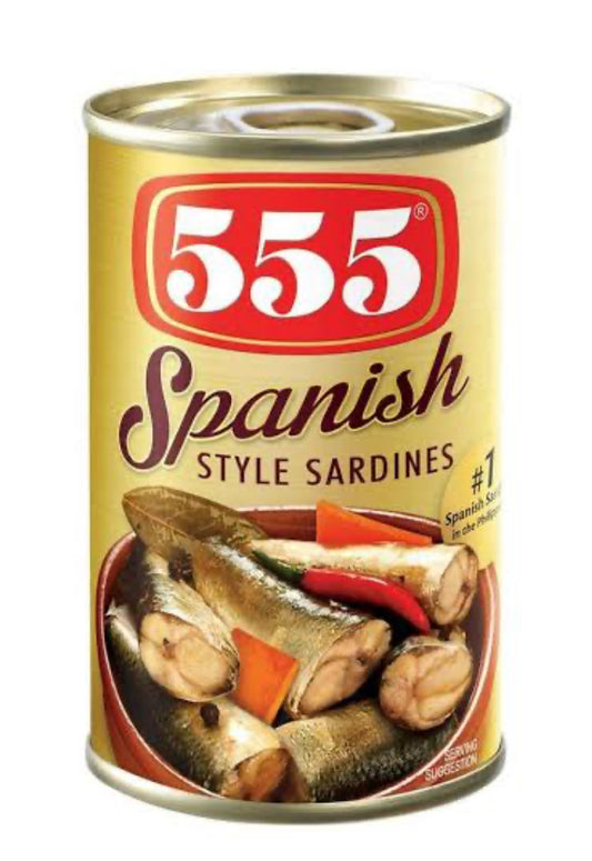 555 Spanish Style Sardines 155g