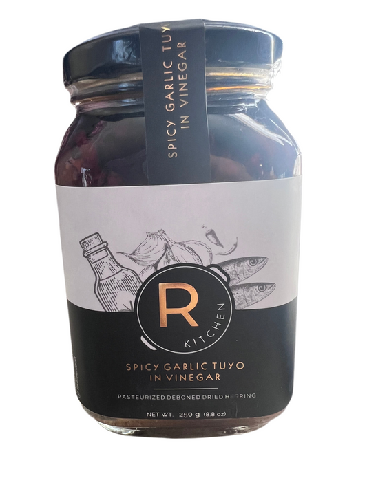 Rkitchen Gourmet - Spicy Garlic Tuyo in Vinegar 250g